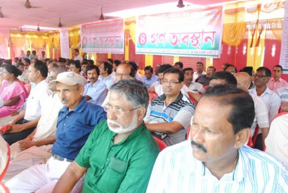 TGUEWF organizes 4 hrs sit-in- demonstration against the step motherly attitude of State Government TGUEWF organizes 4 hrs sit-in- demonstration against the step motherly attitude of State Government